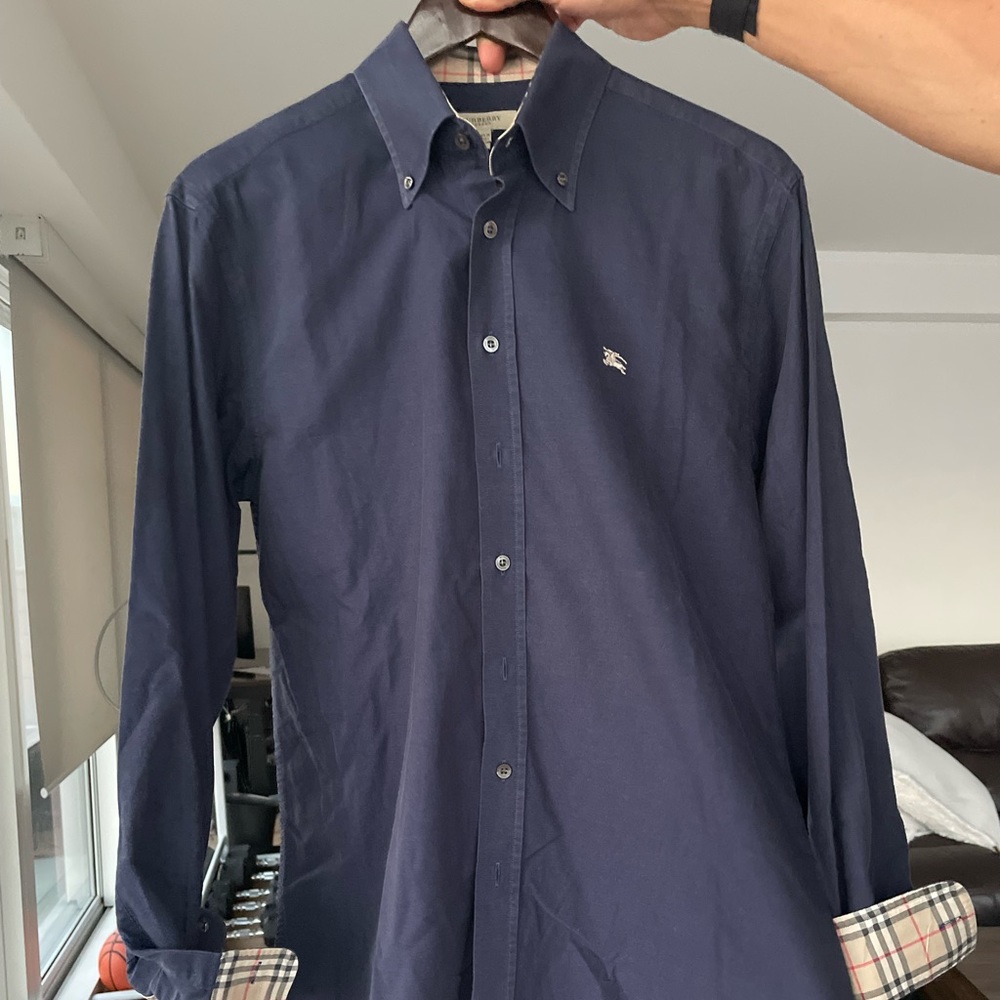 Burberry mens dress shirt